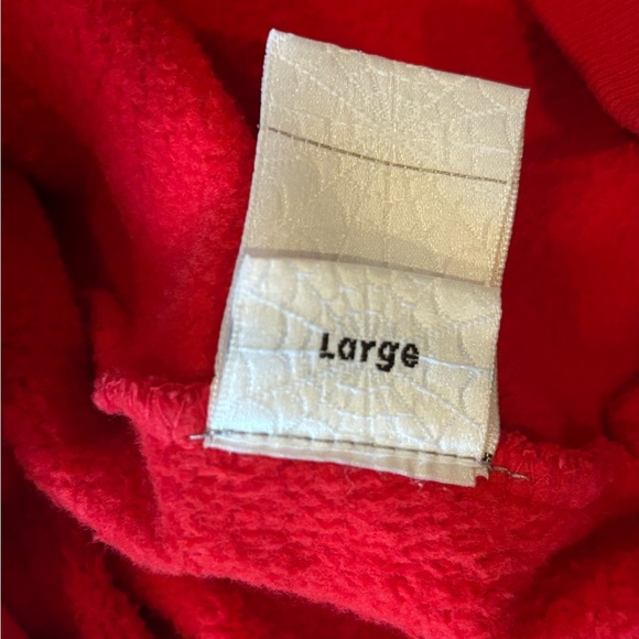 Sp5der Beluga Red Hoodie Sz: L - Picture 7 of 7